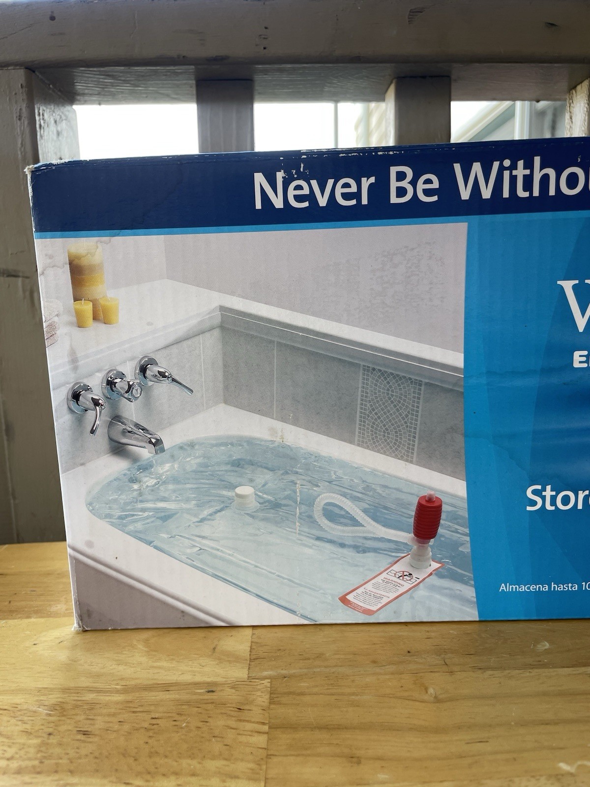WaterBOB Bathtub Emergency Drinking Water Storage Container, 100 gallons New