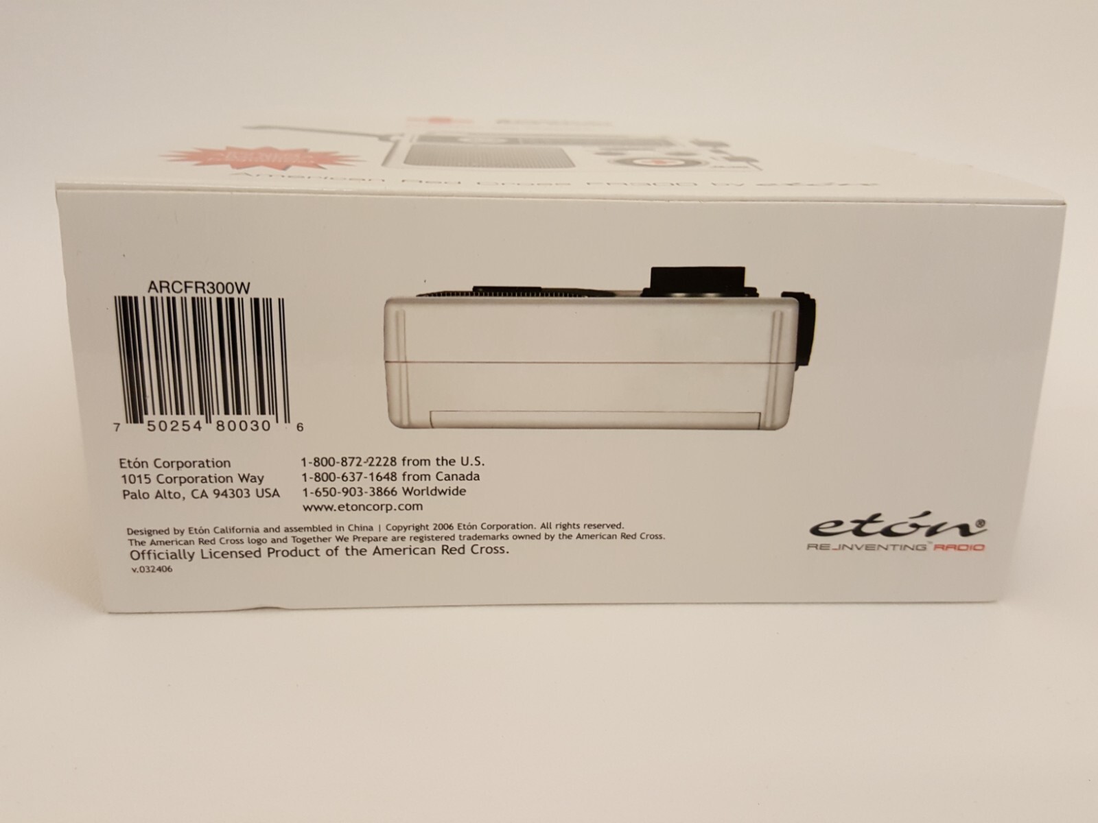 American Red Cross emergency radio hand crank FR300 Eton