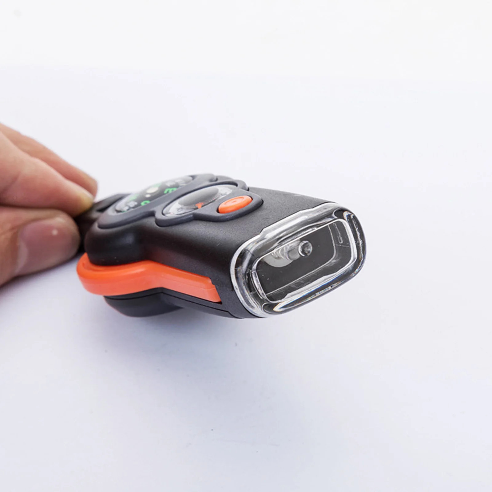 7-in-1 Survival Whistle with LED Light Thermometer for Hiking Camping