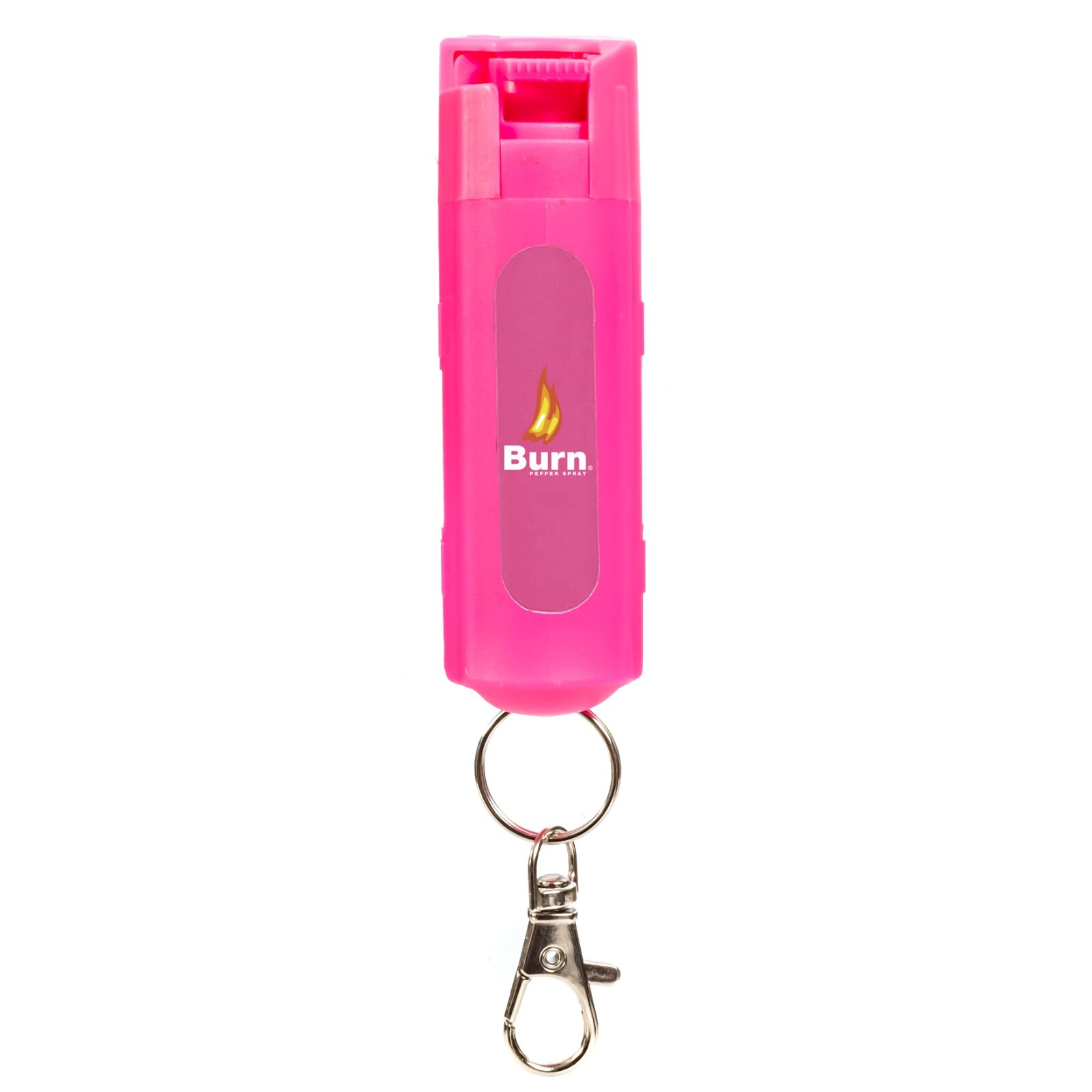 3 PACK Burn pepper spray .5oz Hot Pink Twist Top Keychain Self Defense