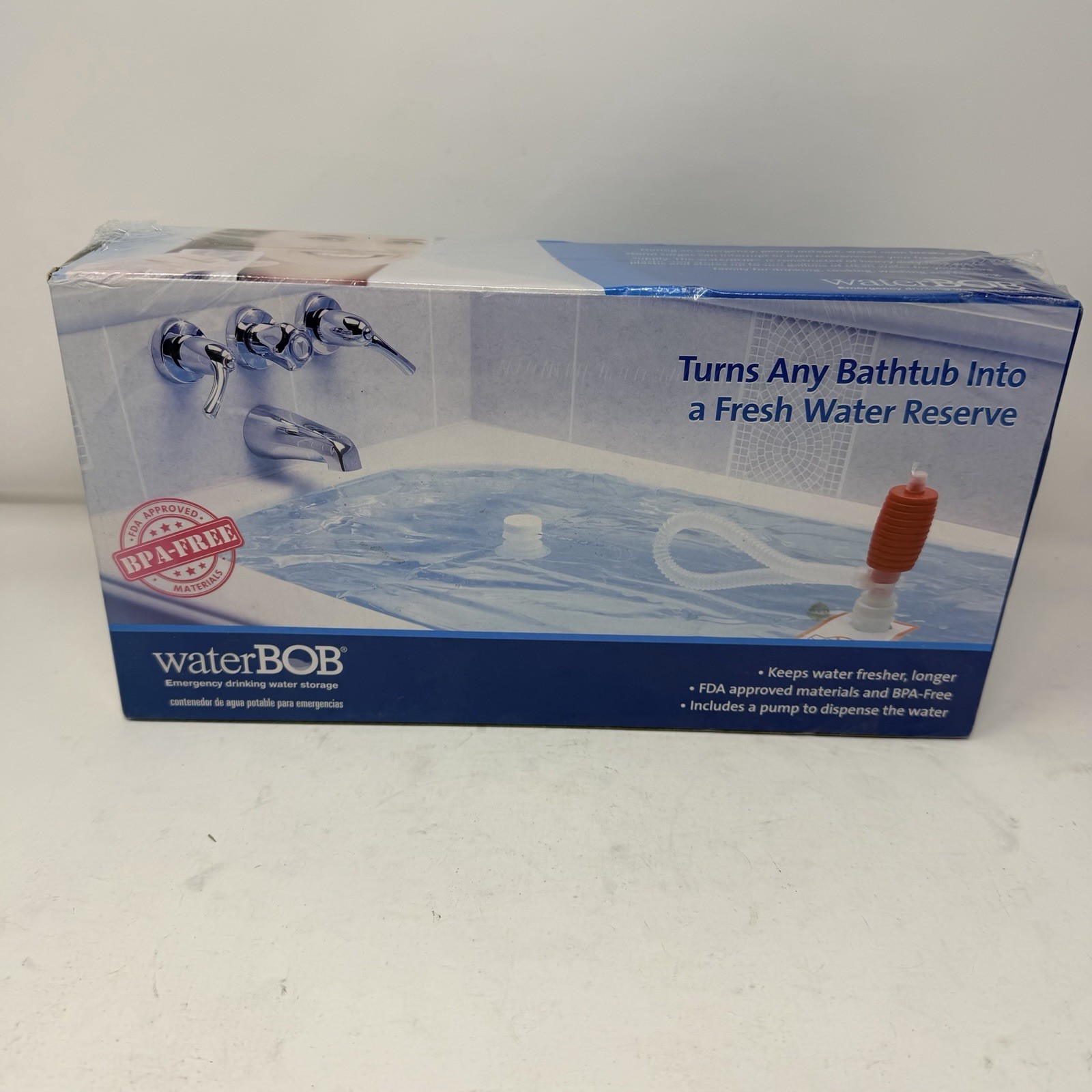 WaterBOB Fresh Water Storage 100 Gallon Emergency Bladder WB-06-001 NEW SEALED