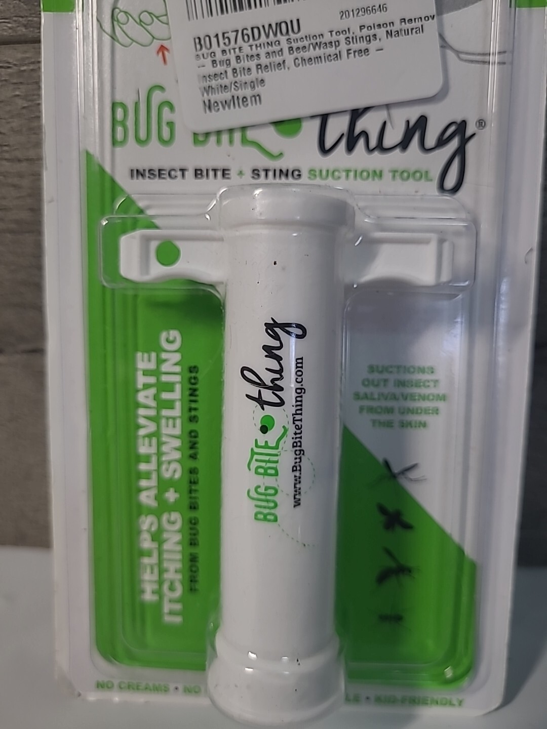 Bug Bite Thing Suction Tool Poison Remover Insect Bite and Sting White Sealed