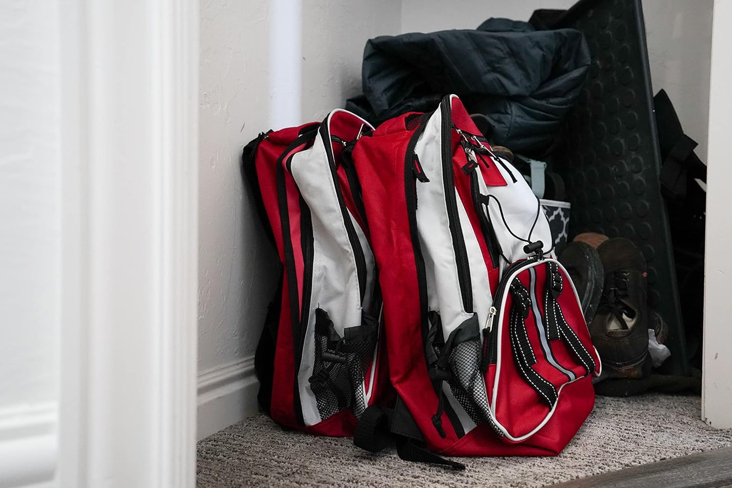 Pro Series Red Deluxe 72-Hour Emergency Survival Kit for One Person