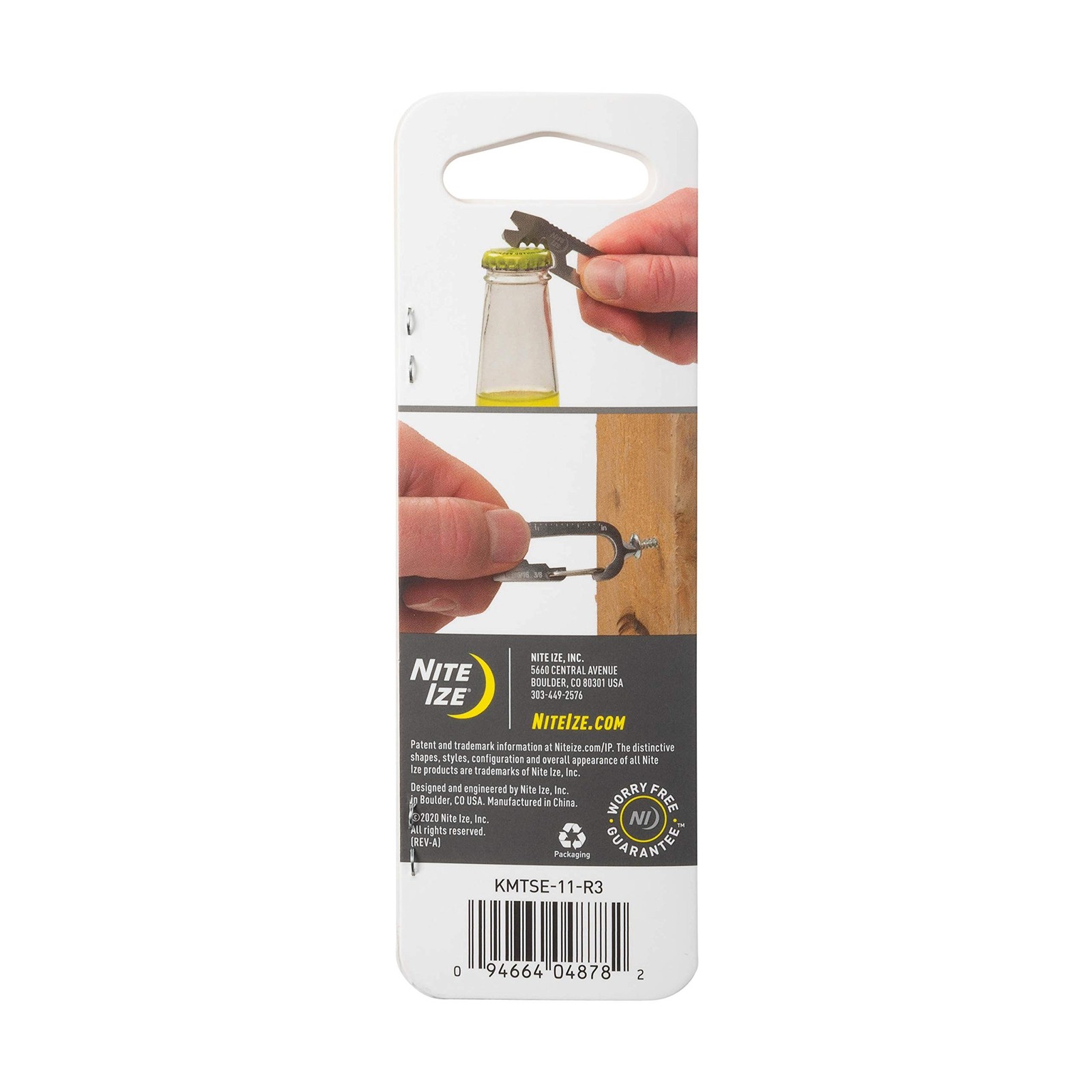 Nite IZE KMTSE-11-R3 DoohicKey Keychain Multi Tool, 1 Count (Pack of 1), Stai…