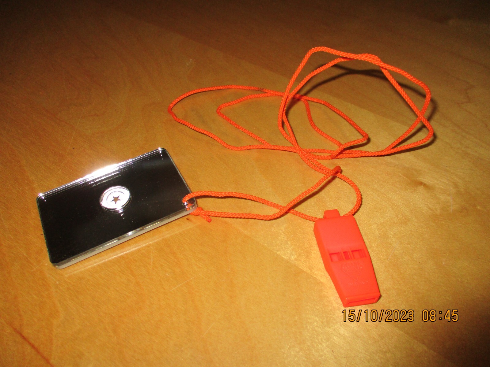 Daylight Signal Mirror Outdoor Retroreflector Survival Emergency NEU