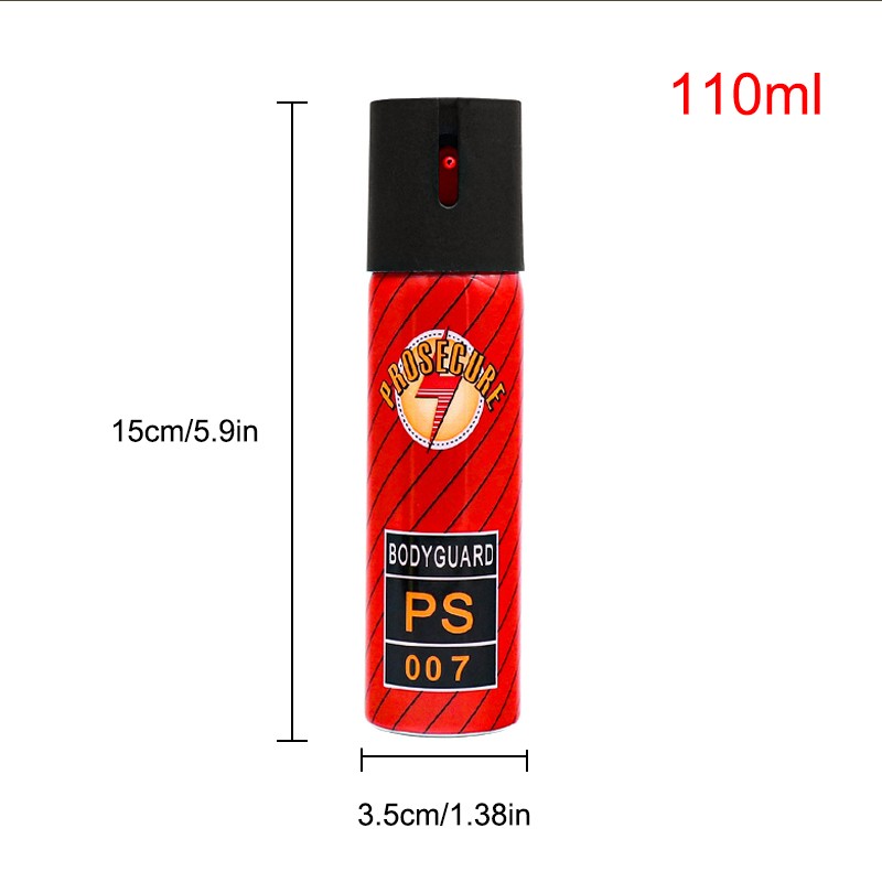 5 Bottles Pepper Spray for Self Defense Max Strength 3.7oz FlipTop