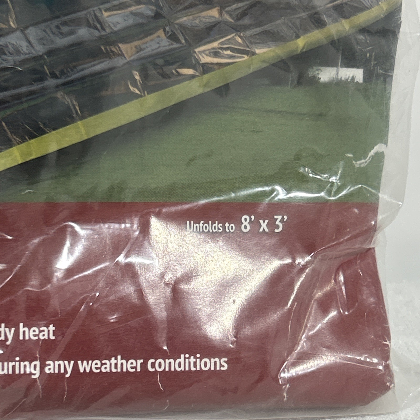 Camerons Emergency Tent 2 Person Thermal Tent Wind Water Proof, Protection NEW