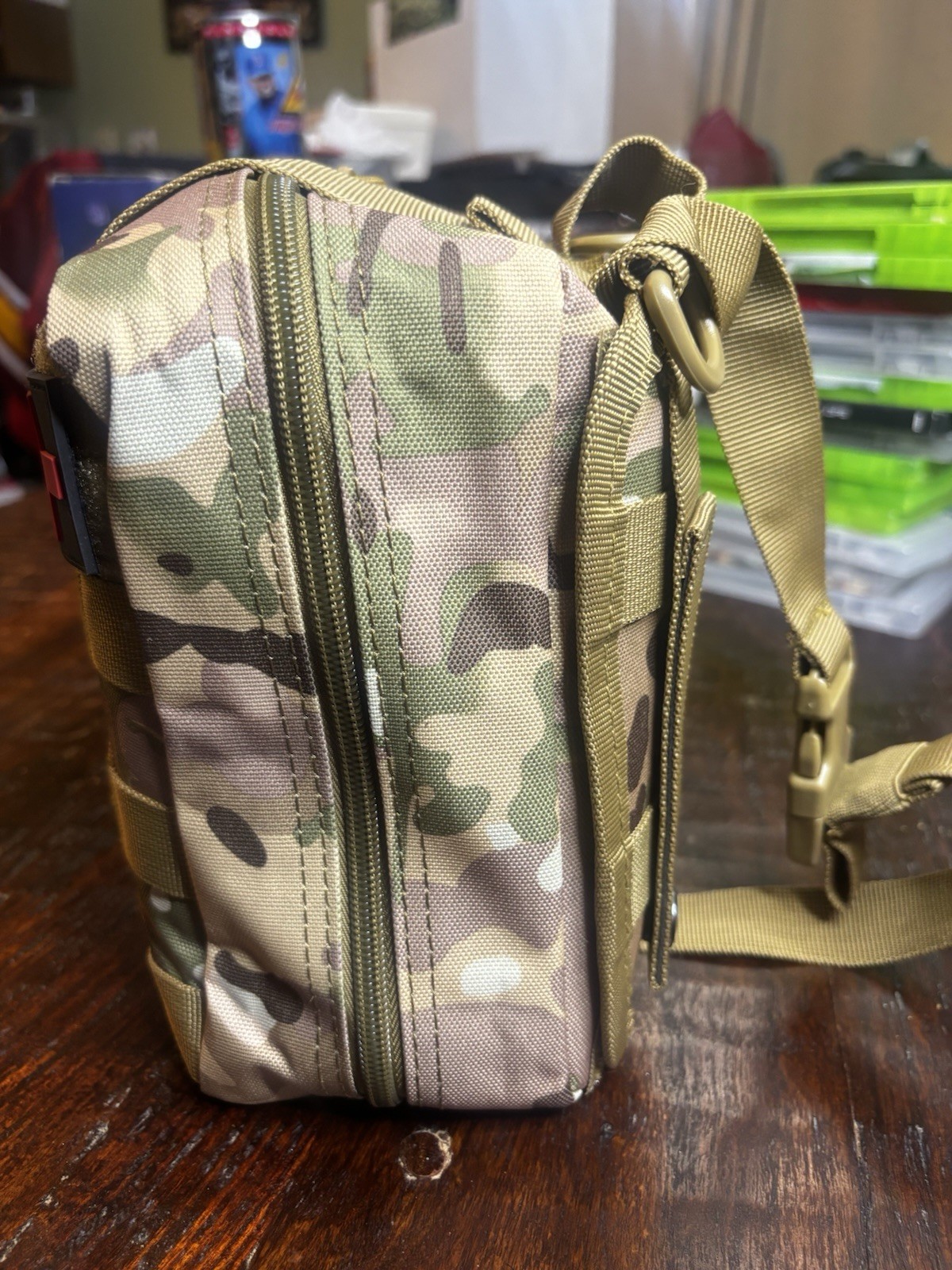 Tatical MOLLE-compatible First Aid IFAK Pouch Brand New! COMPLETELY FILLED