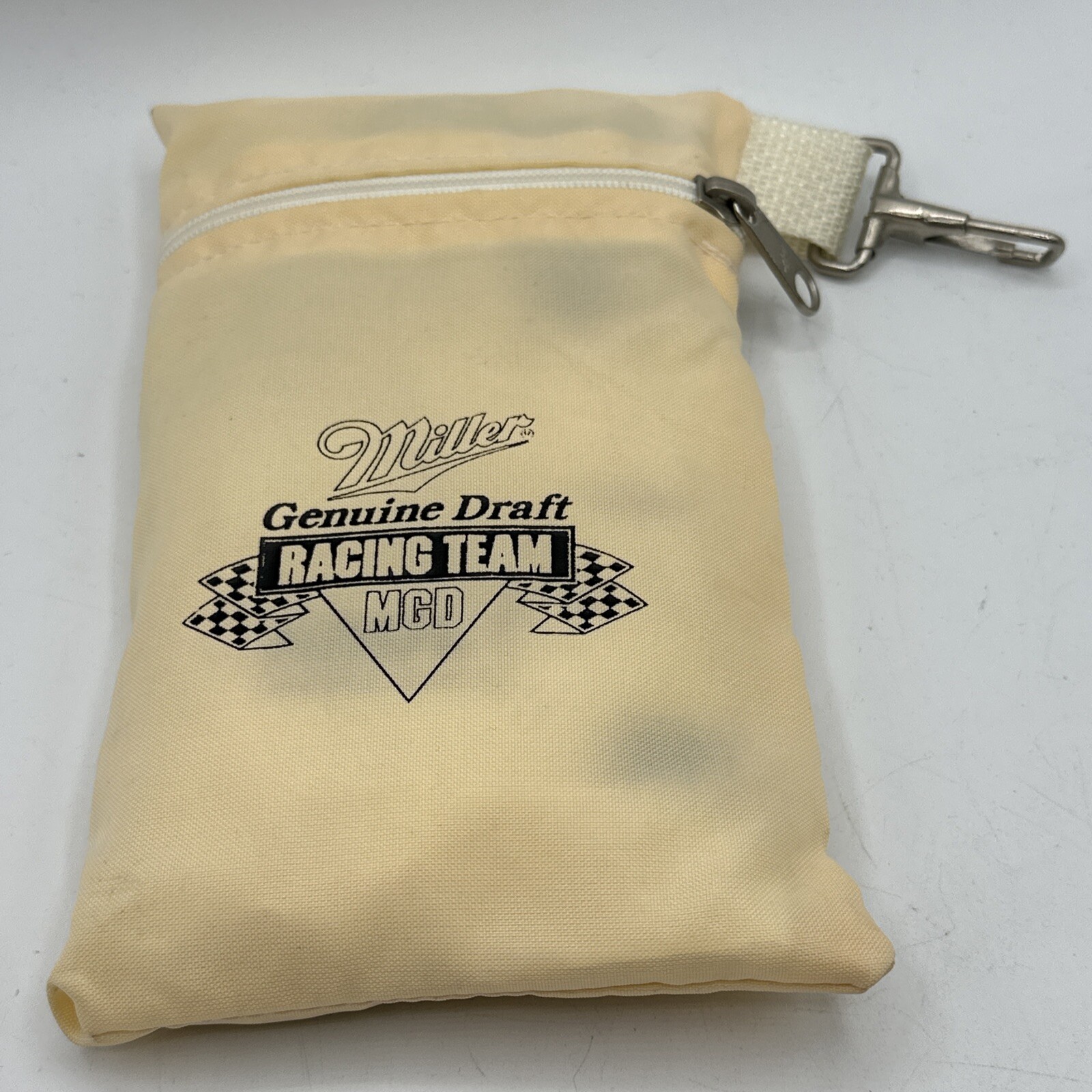 Mad Dasher Rain Poncho MGD Miller Racing Team Reusable Hooded with Packaging