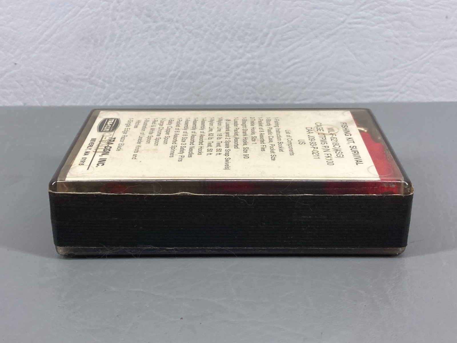 Vintage TRA CON Survival USAF Emergency Fishing Kit Original 1980s New Sealed