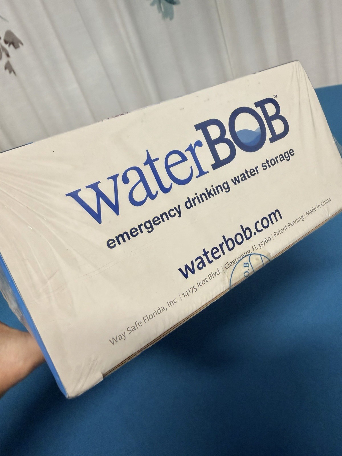 waterBOB Emergency Drinking Water Storage Up To 100 Gallons Survival Kit New