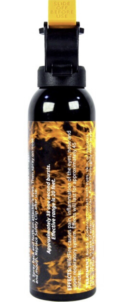 USA FOGGER Wildfire Pepper Spray 1. 4 9 oz POLICE SELF HOME Defense FIREMASTER