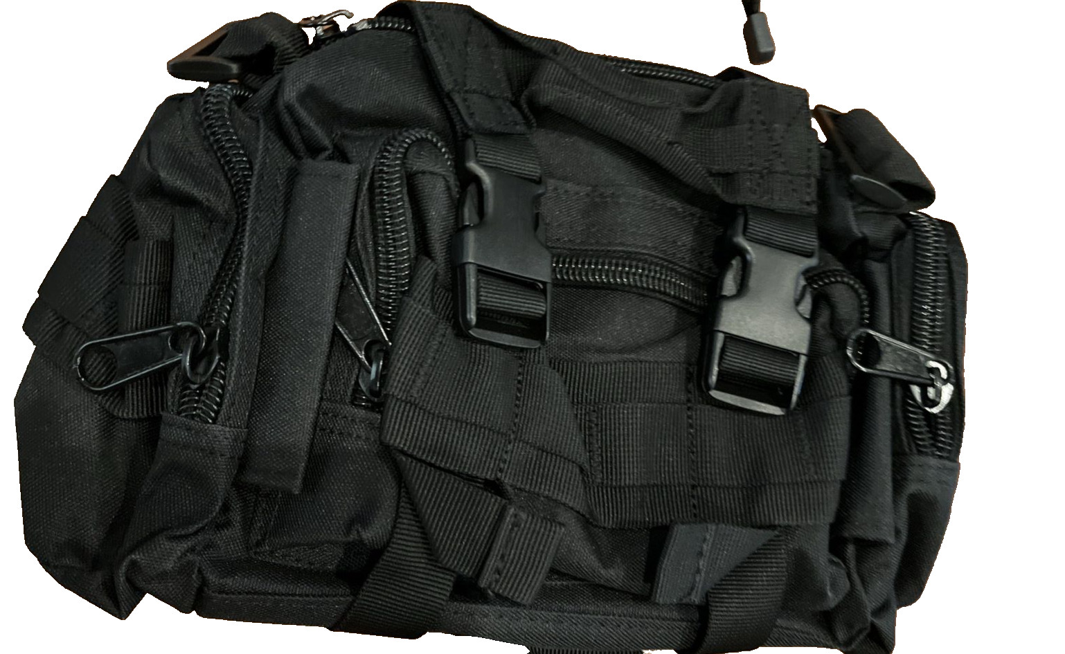 6 Pk Tactical Molle Car Back Seat Organizer 1 Panel 5 Detachable Molle Pouches