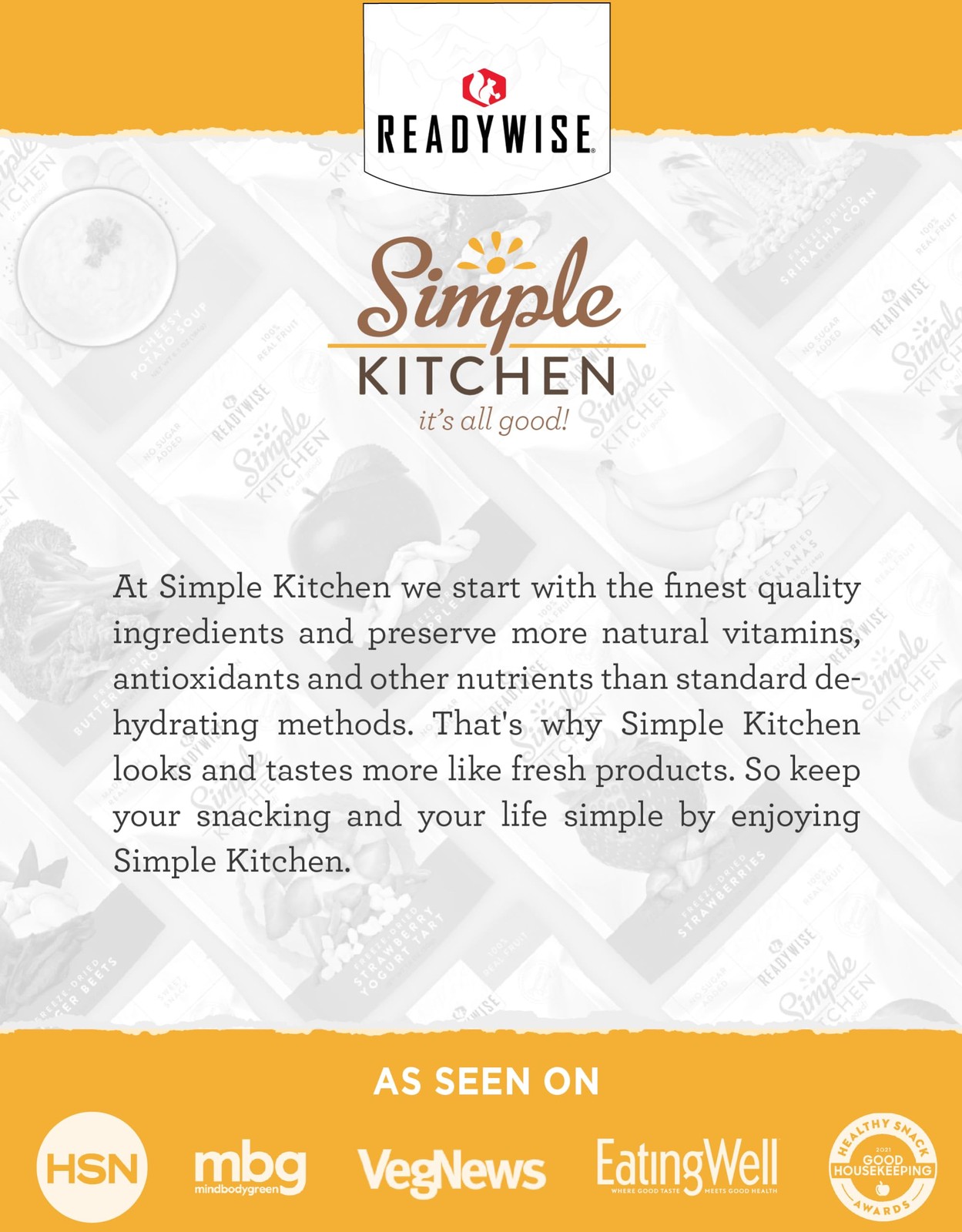 Simple Kitchen Freeze Dried Butter Powder – 204 Servings for 204 Serving Can