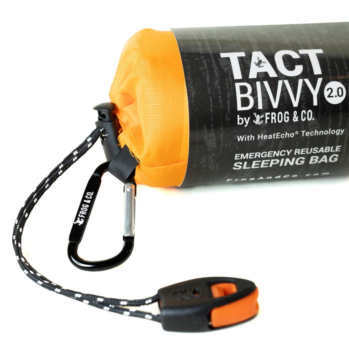 Survival Frog Tact Bivvy 2.0 Emergency Ultra-Compact, New Tactical Orange