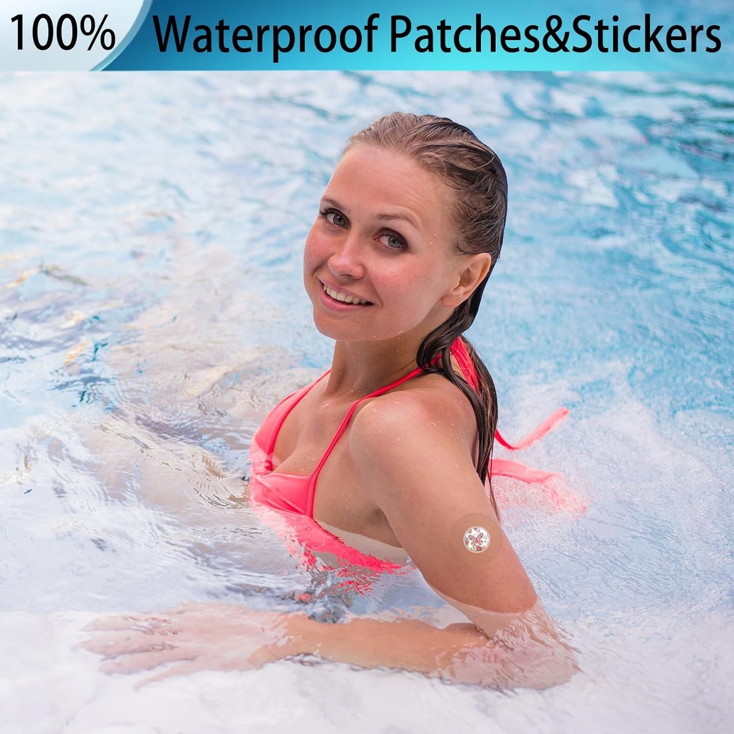 40 Pack Libre 3 Plus Sensor Covers Waterproof Adhesive Patches Freestyle Libre