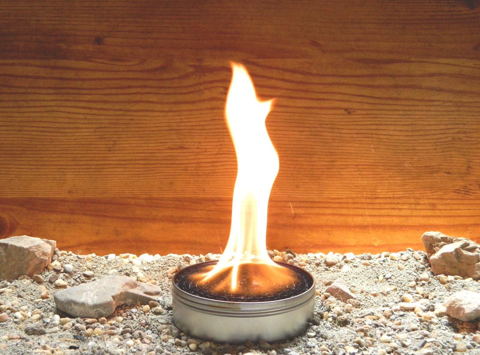 2-Hr Emergency Outdoor Survival Fire, Heat, & Light Buddy Burner + Wax Refill