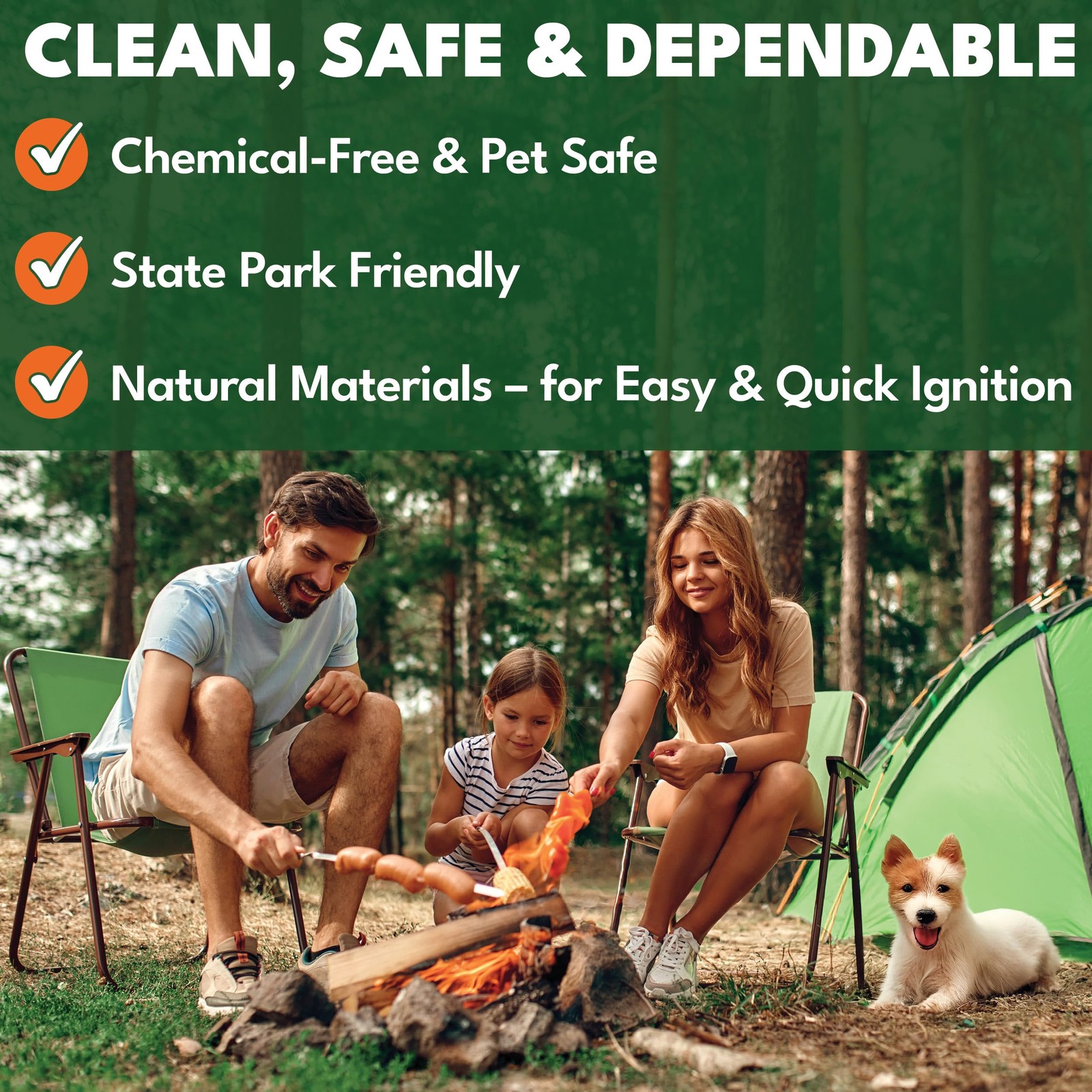 Superior Trading Fire 30 Extra Large pods, Waterproof for Indoor/Outdoor