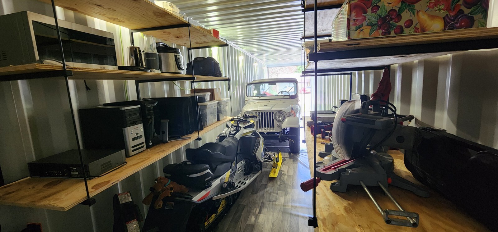 40′ Faraday Cage Shipping Container EMP Storage for Car Generator ATV Tools HDDs