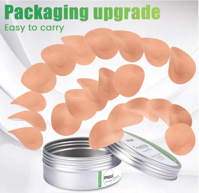 50 PCS Freestyle Sensor Covers for Libre 2/3-Adhesive Patches-Waterproof CGM Tap