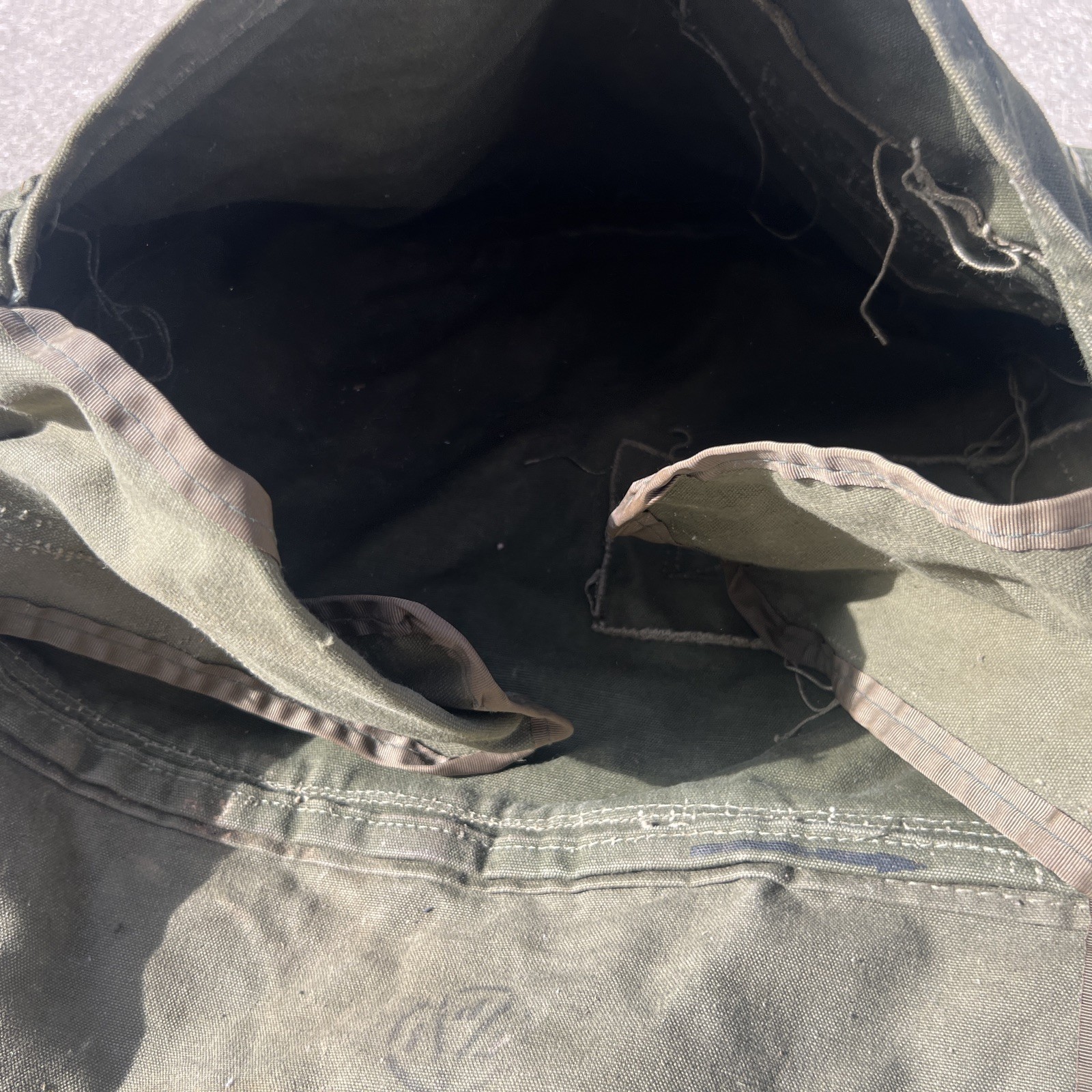US Army Survival Kit Over Water Bag 1967 84650822511 Minnesota Aerospace Corp