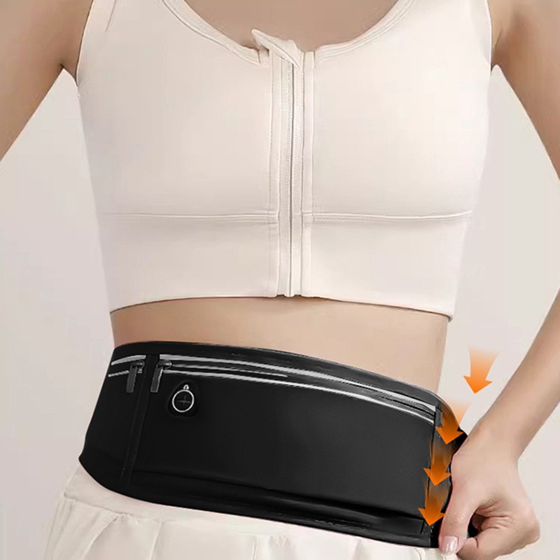 Outdoor Waterproof Invisible Running Waist Bag Sports Fanny Pack Men Women