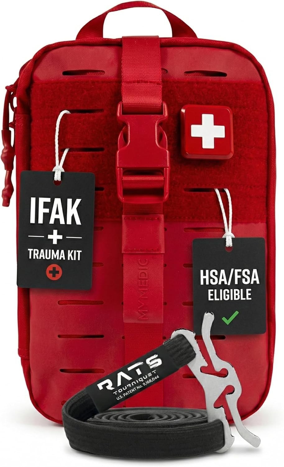 Trauma Kit First Aid Kit with Tourniquet MyFAK PRO HSA FSA Items Premium Medical