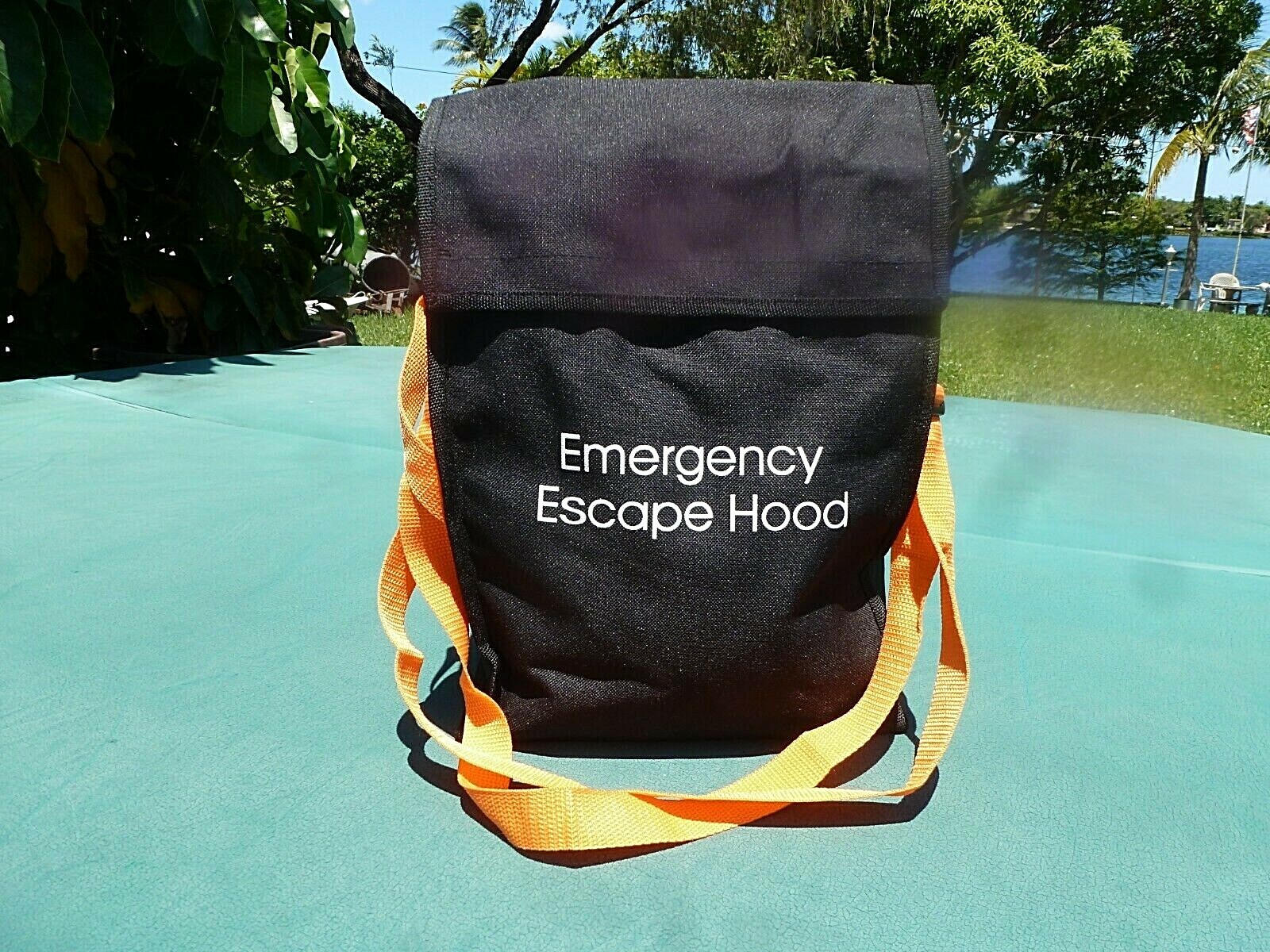 Emergency Escape Hood Bag With Carrying Straps Great For Anything! USA Shipper