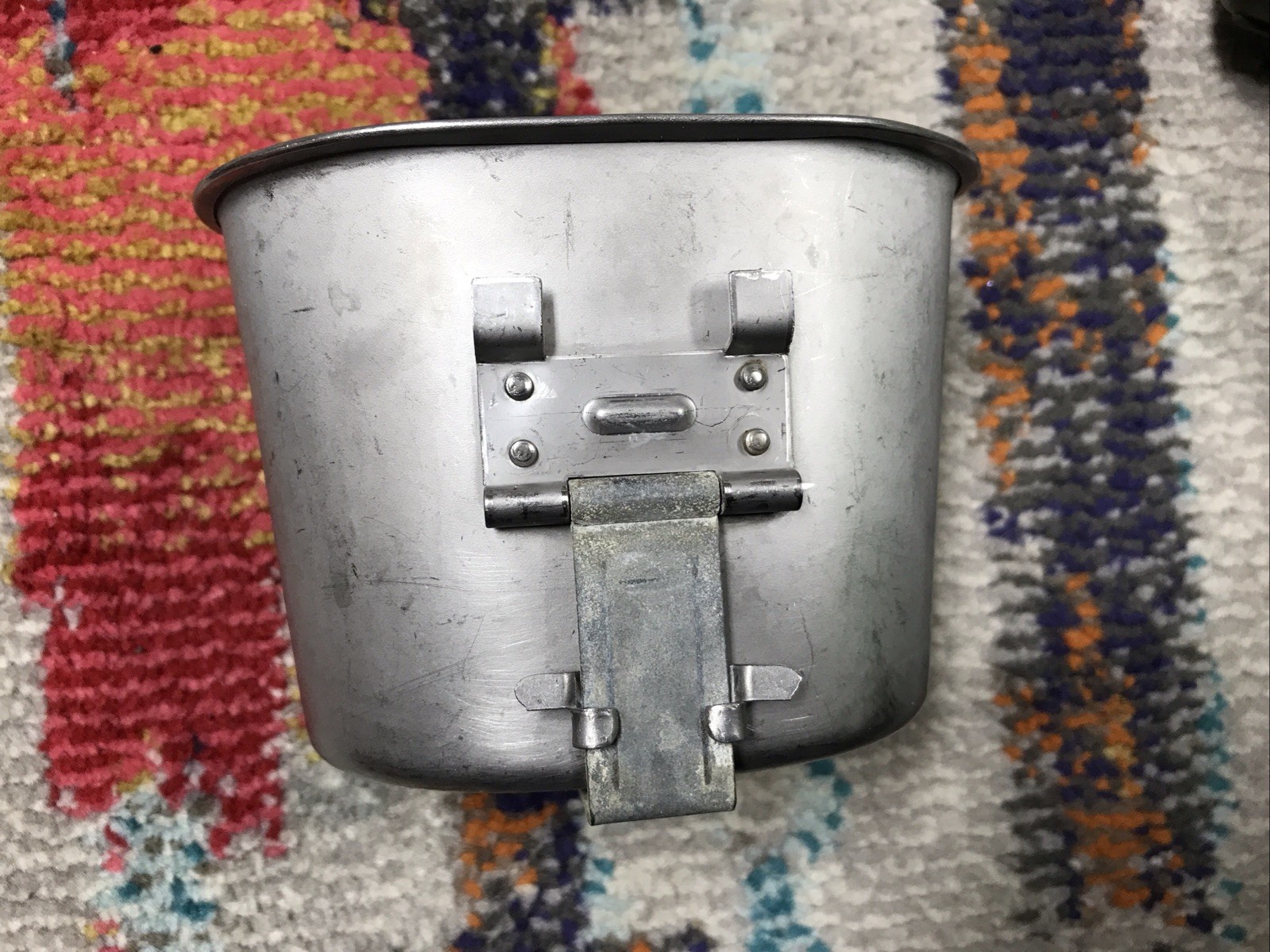 US Military 1 QT QUART CANTEEN COVER NYLON w ALICE CLIPS Canteen And Cup Read