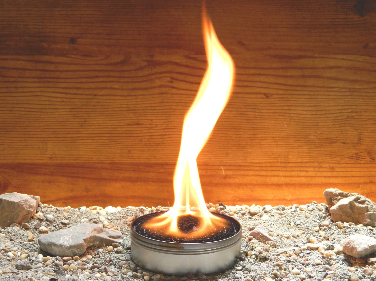 2-Hr Emergency Outdoor Survival Fire, Heat, & Light Buddy Burner + Wax Refill