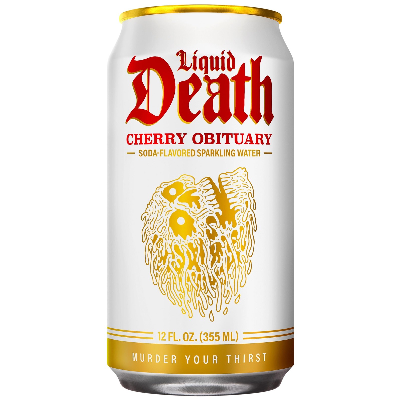 Soda-Flavored Sparkling Water – Cherry Obituary, Less Sugar*, Huge Flavor, No…