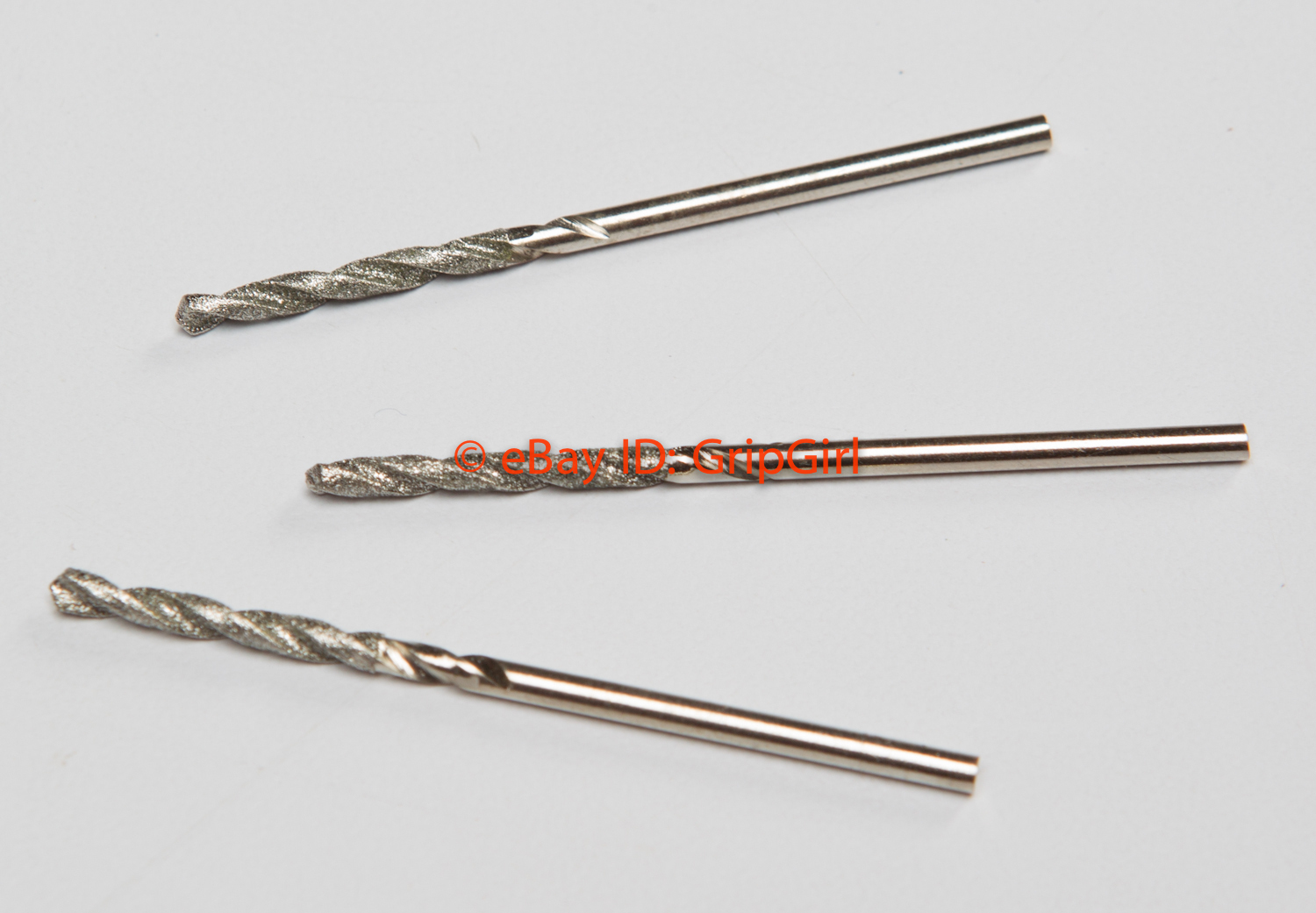 Set of 3x Diamond Tip 1/16″ Drill Bit Tactical Covert EDC SERE E&E Gear