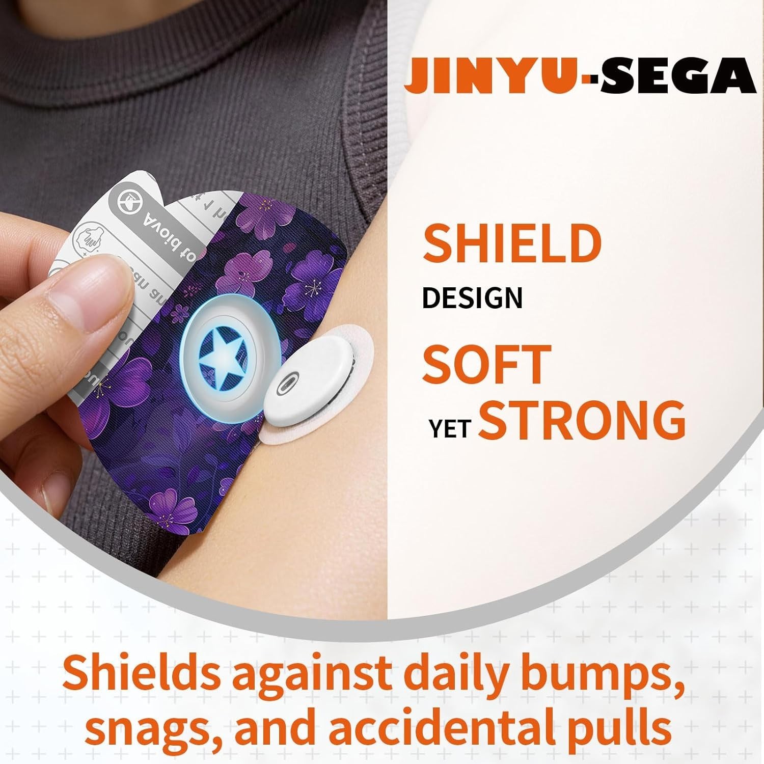 Water-Resistant Libre 3 Sensor Covers – 20pcs