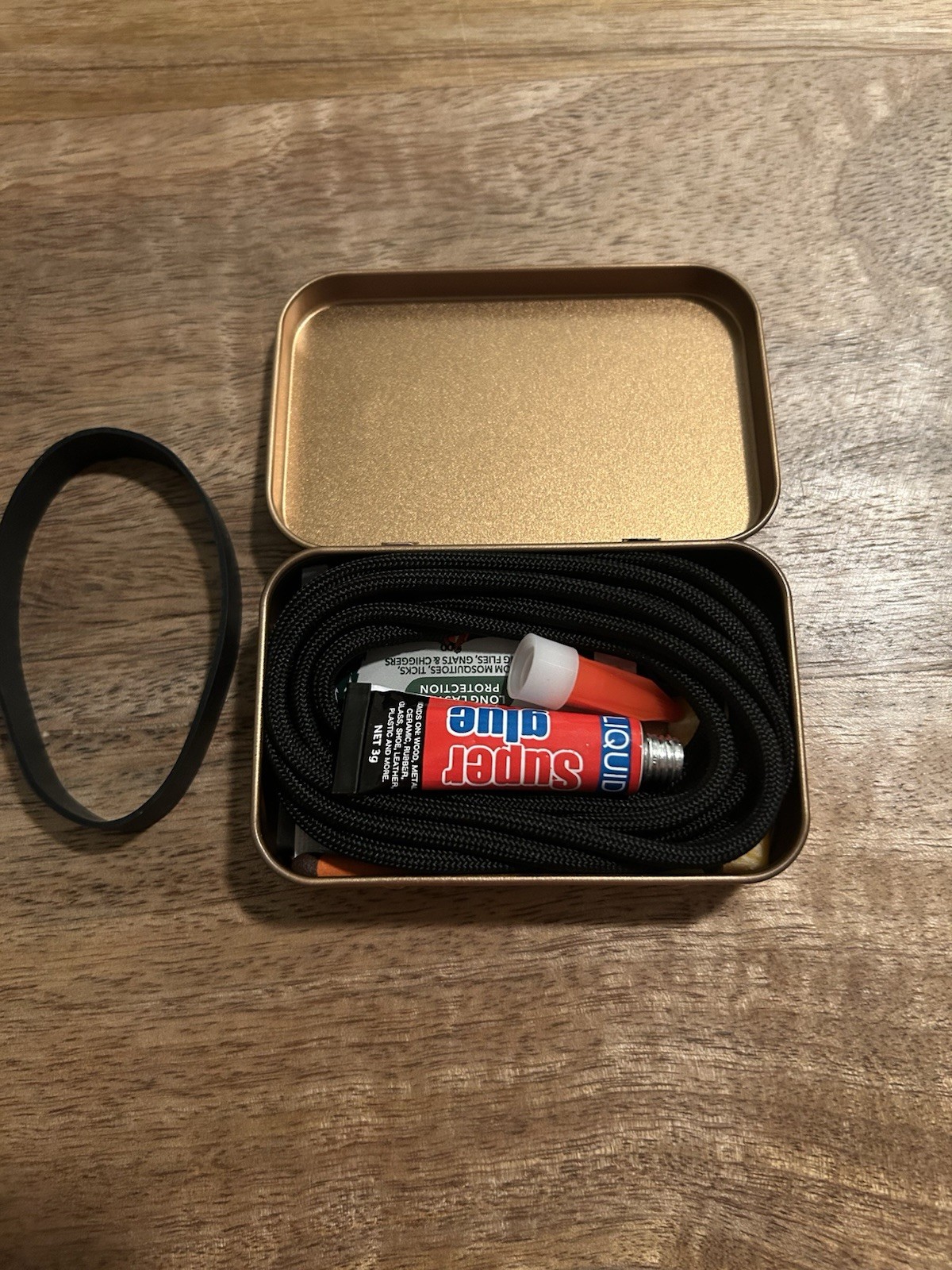 Gold Bar Survival Tin For Emergency Preparedness