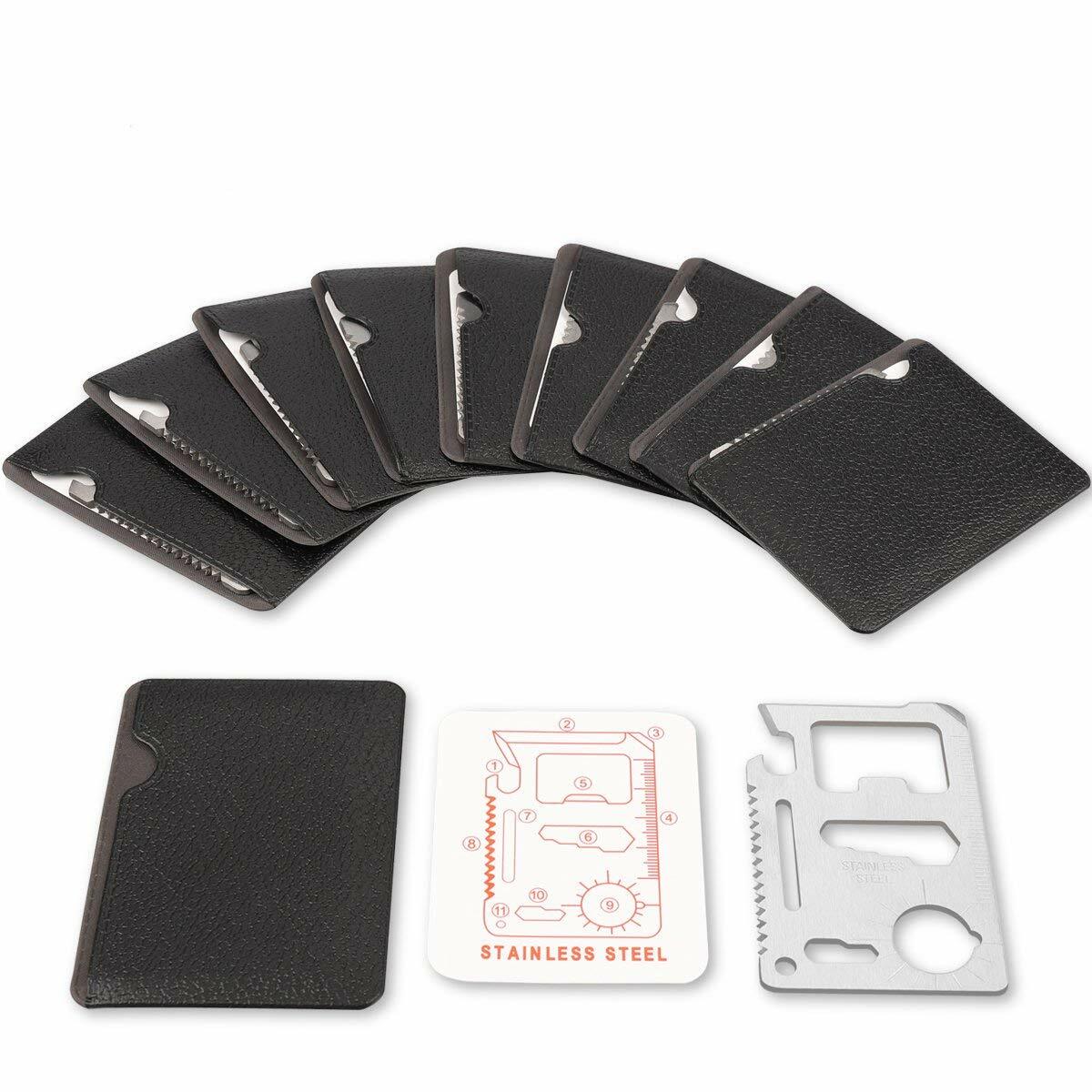 Lot 10x 11-in-1 Pocket Multi-Function Card