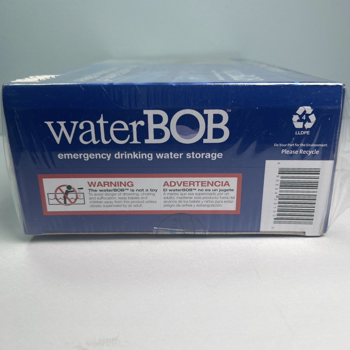 WaterBOB Bathtub Emergency Drinking Water Storage Container 100 gallons Sealed