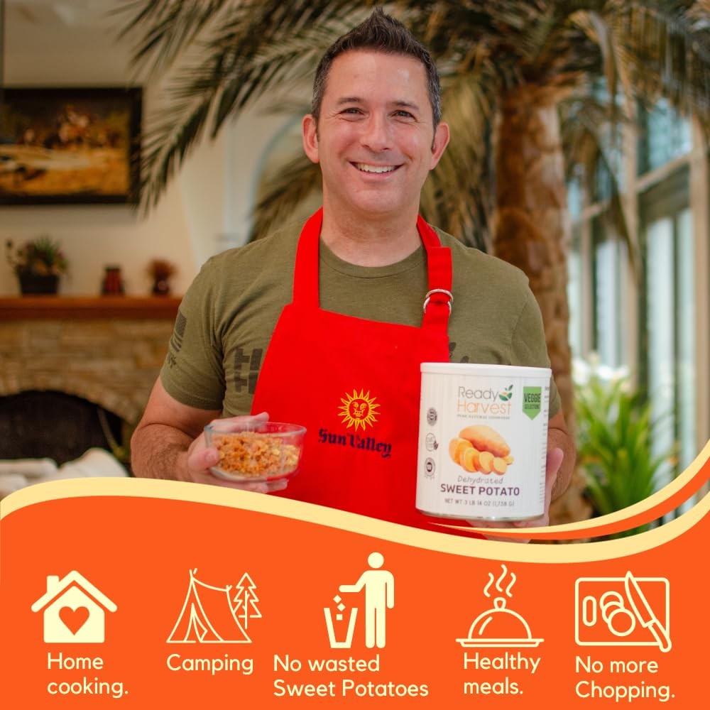 Ready Harvest Dehydrated Food – Sweet Potatoes | Emergency | 1 CAN