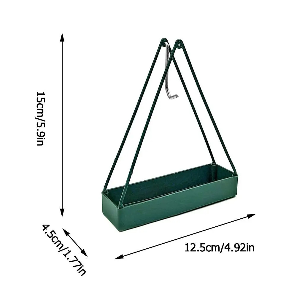 Vertical Iron Mosquito Coil Holder Triangular Shape Triangle Coil Tray Bedroom