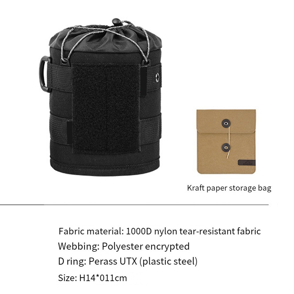Stylish Gas Tank Cover Made of Wear Resistant Material for Camping Adventures
