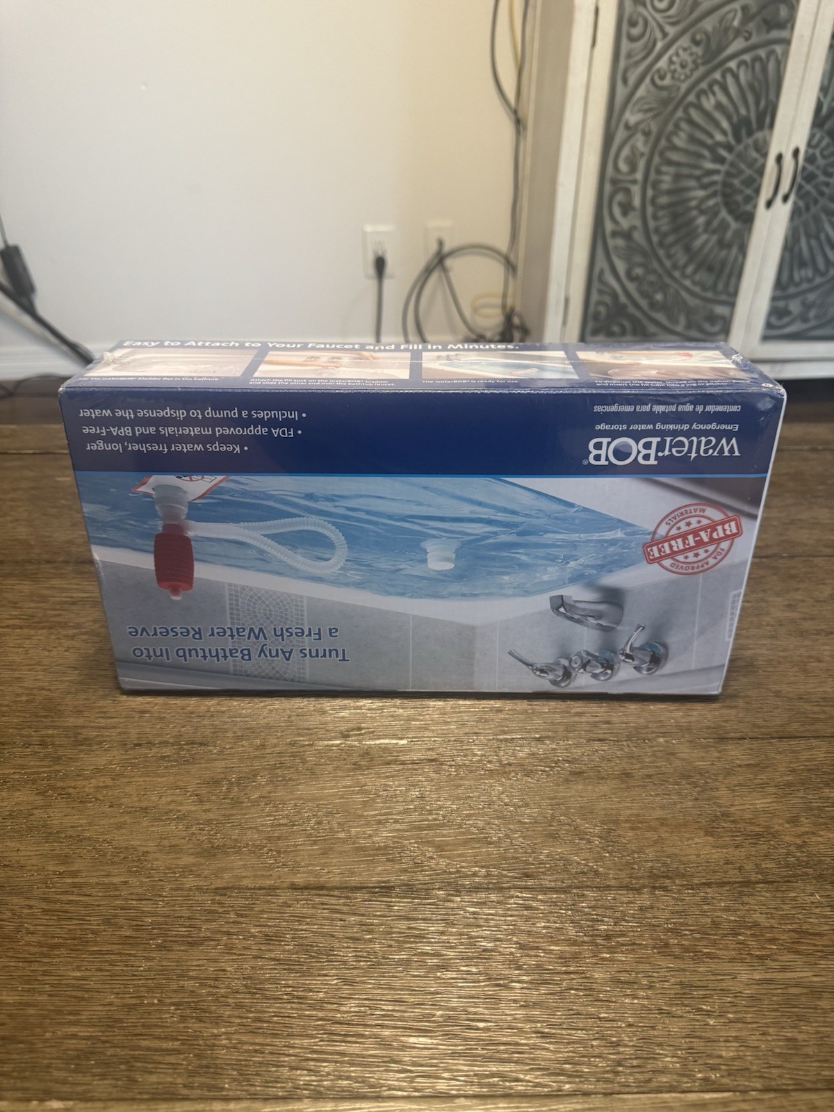 New WaterBOB Emergency Drinking Water Storage Survival 100-Gallons Kit Sealed