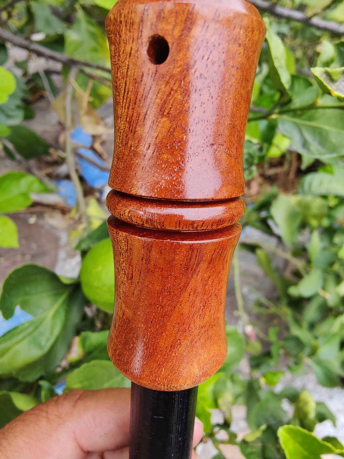 (20 mm) 13/16″ x 5 ” ferrocerium rod exotic wood handle | Ferro rod | mischmetal