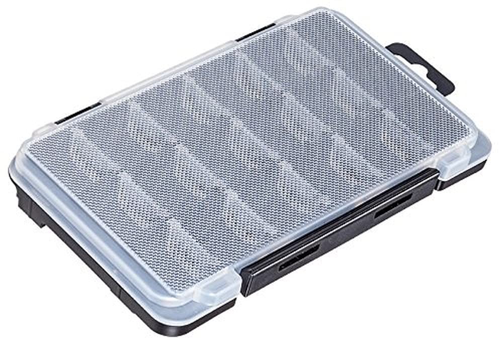 Meiho Light Game Case J Clear x Black. 175mm x 105mm x 18mm, × Black