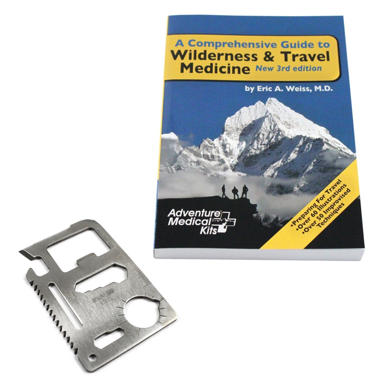 ASR Outdoor Comprehensive Wilderness Travel Medicine Guide and Survival Tool
