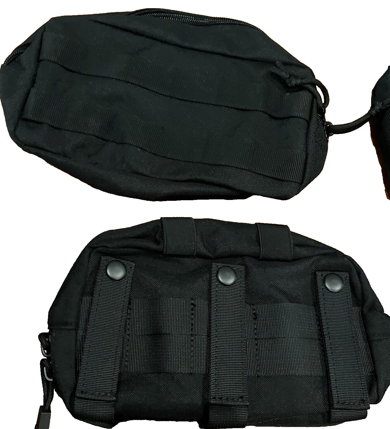6 Pk Tactical Molle Car Back Seat Organizer 1 Panel 5 Detachable Molle Pouches