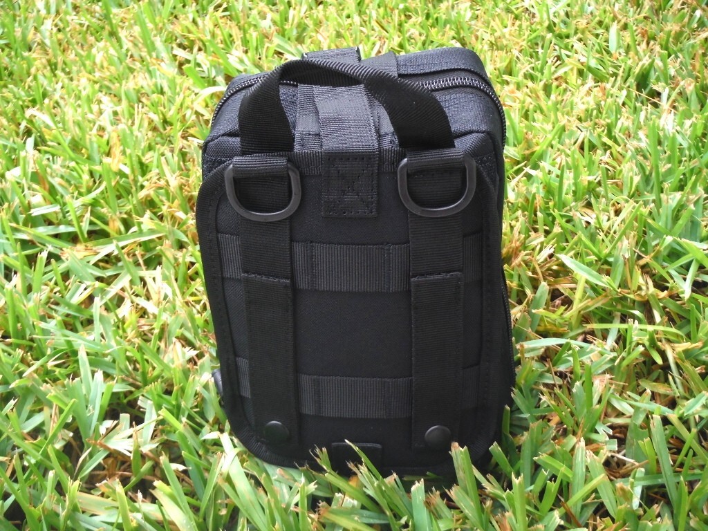 251Pc First Aid Kit For Tactical Emergency Trauma Military Survival Travel Black