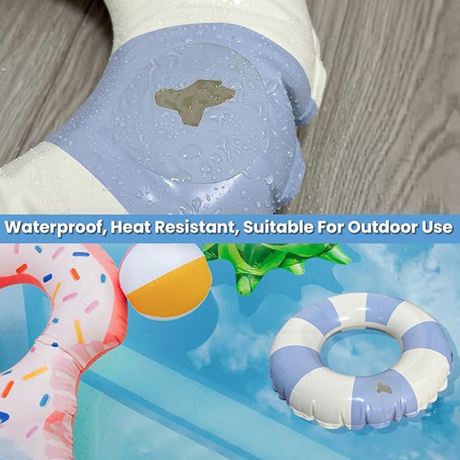 TPU Repair Tape Tent Transparent Waterproof Multi-Use Patch for Pool Tent Repair