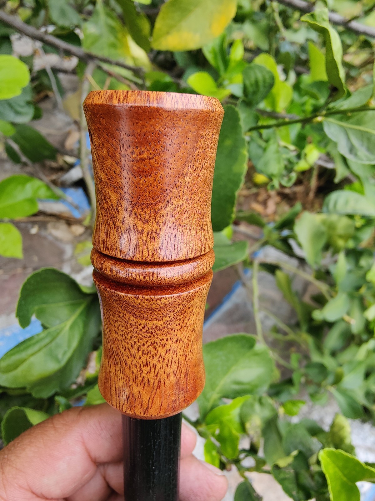 (20 mm) 13/16″ x 5 ” ferrocerium rod exotic wood handle | Ferro rod | mischmetal