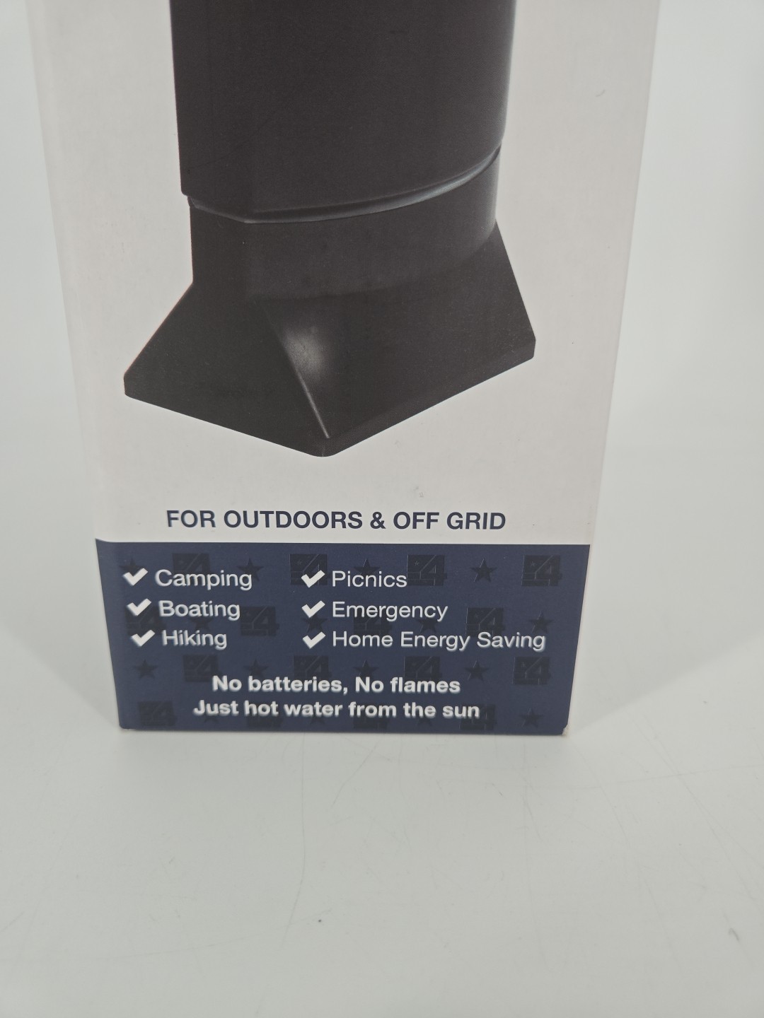 NEW 4Patriots Sun Kettle Rocket Solar Cooker Boil Water Heater Survival 16.9 oz