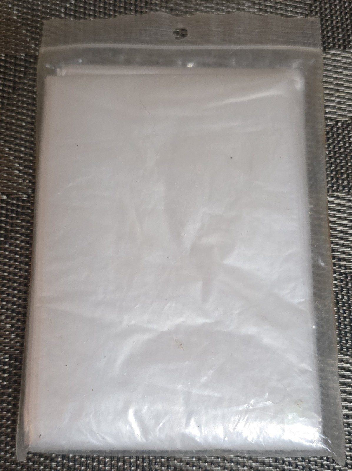 Vintage The Weather Station Emergency Poncho Clear Polyethylene; One Size Unisex