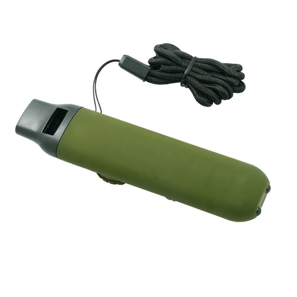 Camping Hiking Navigation Tool Built-in Whistle Thermometer for acrylic Body